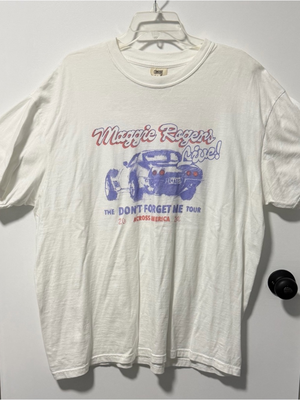 Maggie Rogers | Don’t Forget Me Tour T-Shirt | Comfort Colors | Size XL
